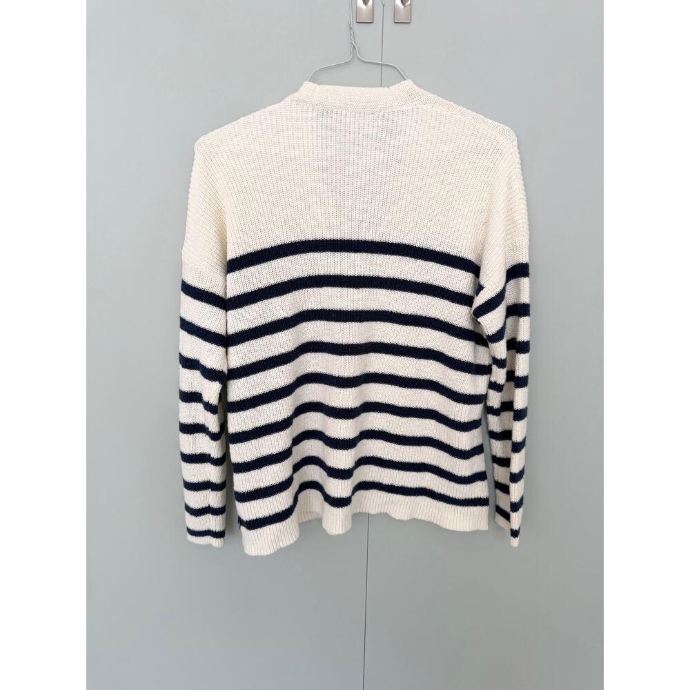 MADEWELL V-Neck Button-Front Long Cardigan Sweater NL202 - Picture 5 of 10